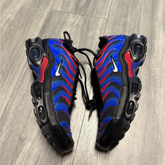 Nike Air Max Plus \'Spider-Man\' Black Blue Red Shoes Men\'s FN7805-001 New main image 8